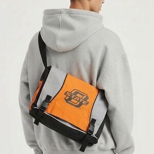 NWOT OSU Orange Black Laptop Book Bag Oklahoma State University- Cowboys NCAA